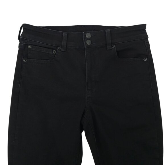 American Eagle Next Level Stretch Hi Rise Artist Flare Jeans Womens 8 X-Short - Picture 9 of 15